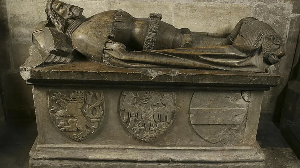 Přemysl Otakar II. - náhrobek ve svatovítské katedrále